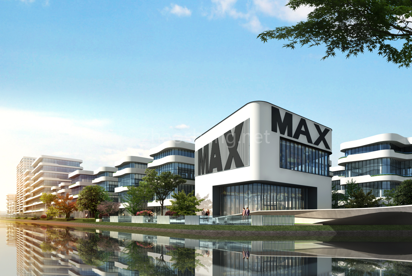 苏州吴江max科技园企业独栋办公花园式高端写字楼|花园式办公,配套