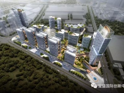 广州增城宝盛国际创新中心写字楼1600平米出租|交通便利，配套齐全