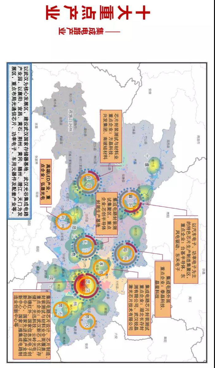 湖北省发布“一芯两带三区”布局产业地图 湖北省发布“一芯两带三区”布局产业地图