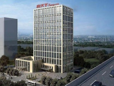 浙江杭州滨江区房天下大厦精装150方全新出租长河站地铁旁家具免费用